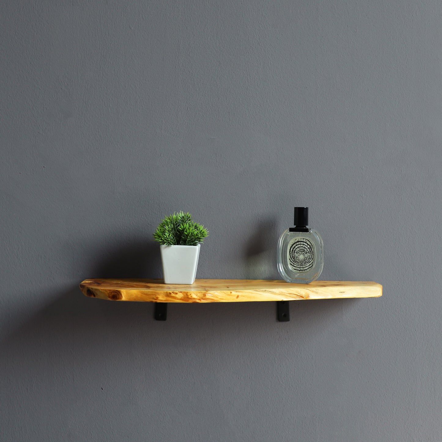 Live Edge Floating Wall Shelf