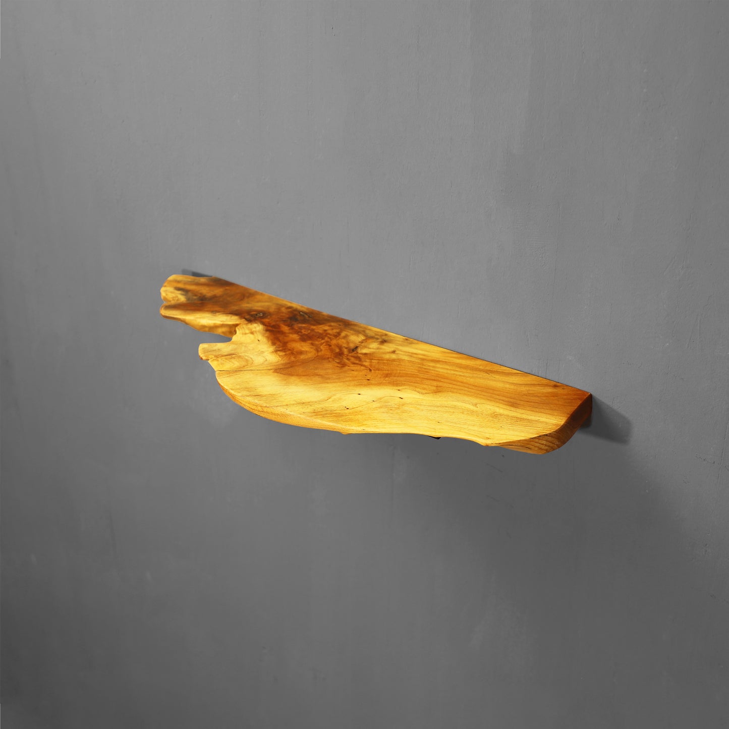 Live Edge Floating Wall Shelf