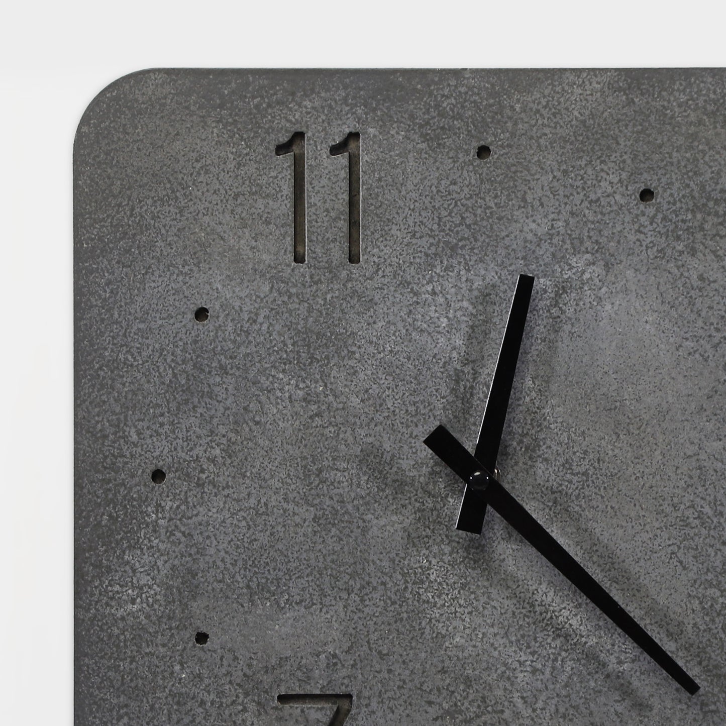 Cement-Accent Wall Clock