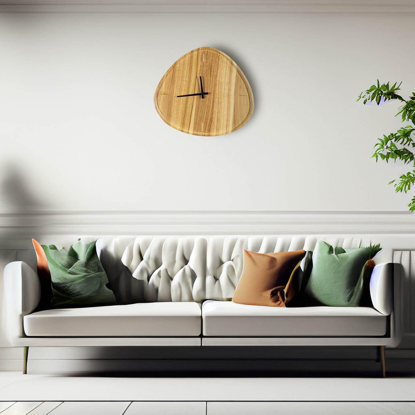 Irregular Shape Wall Clock